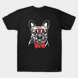 Funny Cute French Bulldog mom dog lover T-Shirt